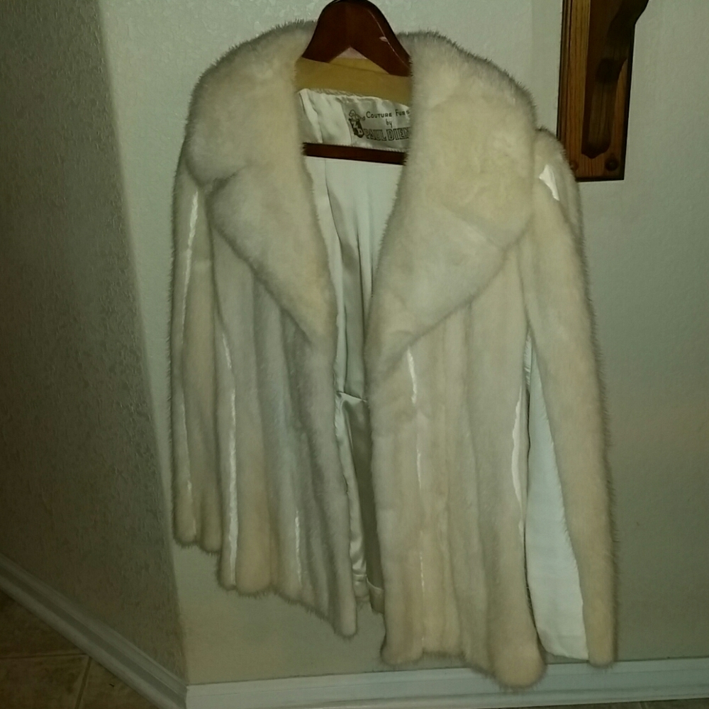 Mink silk jacket